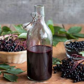 Fresh Elderberry Syrup Recipe